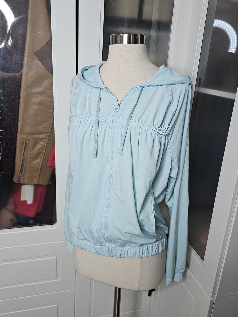 Zella Light Aqua Pullover Top